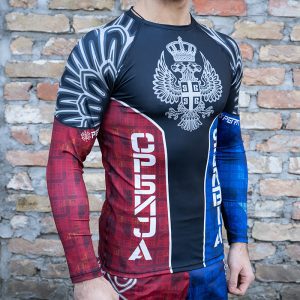 SERBIA "WINGS" RASH GUARD